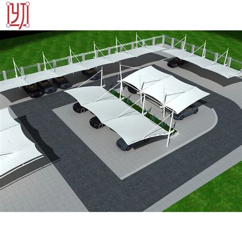 Pvdf Etfe Fabric Tensile Membrane Structure Roof Top Tent Cover China