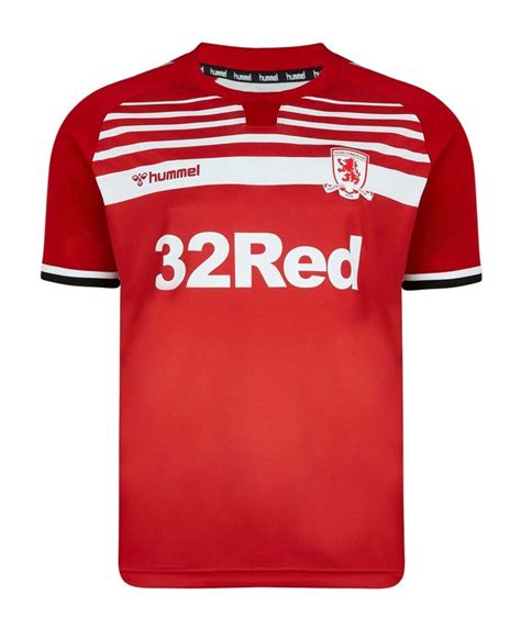 Middlesbrough 2019 20 Home Kit