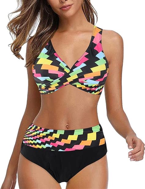 LCpddajlspig Bikini Damen Große Brüste Minimizer Sexy Zweiteilige mit