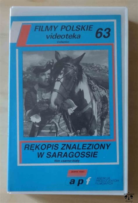 R Kopis Znaleziony W Saragossie Kaseta Vhs Antykwariat Domowy