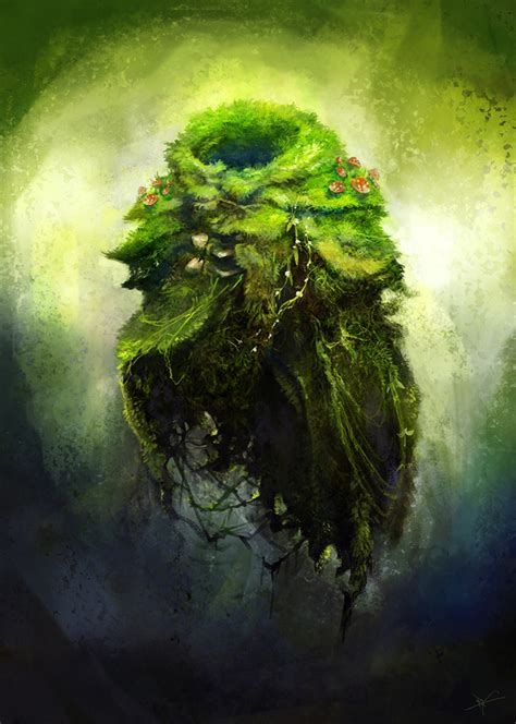 Moss Cloak Art By Ryan Johnson