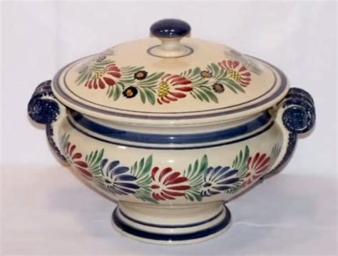 Quimper Faience Tureen