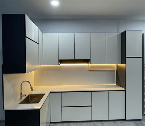 Unleash The Charm Of Your Kitchen With Aluminium Designed Cabinets