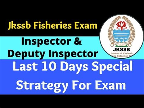 Last Strategy How To Cover Whole Syllabus Jkssb Exam Last 10 Days