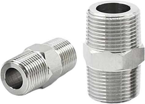 Amazon Pipe Fittings Stainless Steel Hex Nipple M M M M