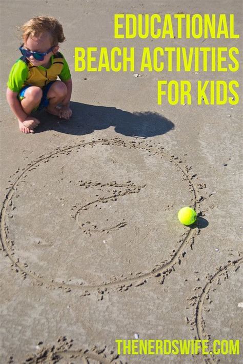 Educational Beach Activities for Kids which are fantastic for kids when ...