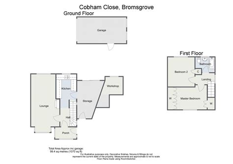 2 Bed Semi Detached House For Sale In Cobham Close Charford