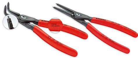 Pinces De Pr Cision Knipex Pour Circlips Int Rieurs Et Ext Rieurs