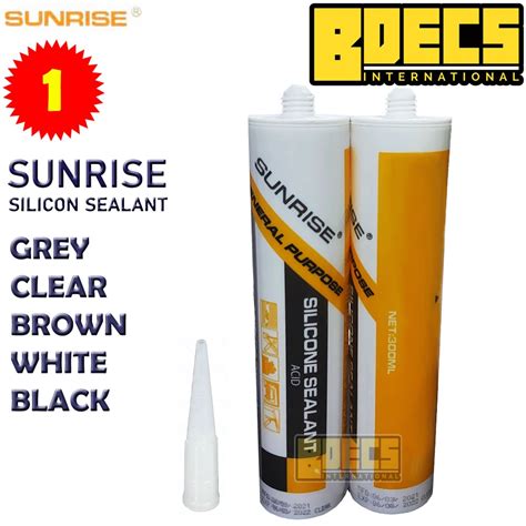 Sunrise Silicon Sealant High Quality Ml Pc Shopee Philippines