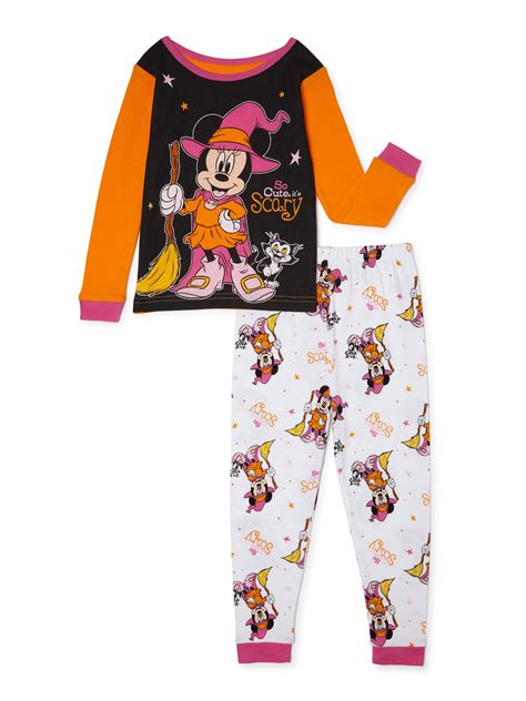 Minnie Mouse Minnie Mouse Toddler Girls Halloween Snug Fit Cotton