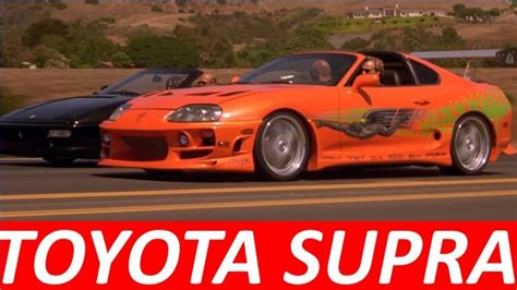 El Toyota Supra La M Quina R Pida Y Furiosa Que No Puedes Perder