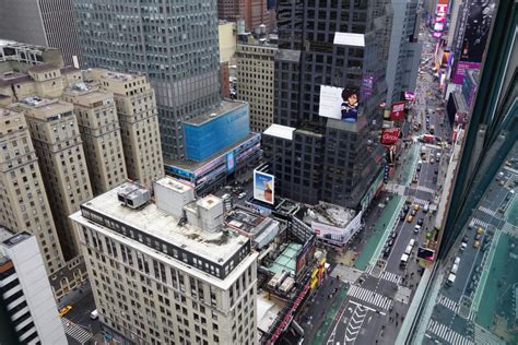 Blick Aus Meinem Zimmer M Social Hotel Times Square New York