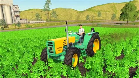 Farming Simulator Buhrer 6105 Tractors Driving In Farms Farming