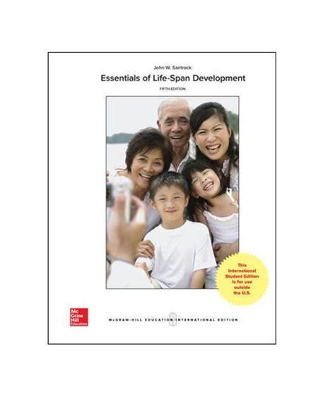 Essentials Of Life Span Development By John W Santrock 2017 Trade Paperback For Sale Online