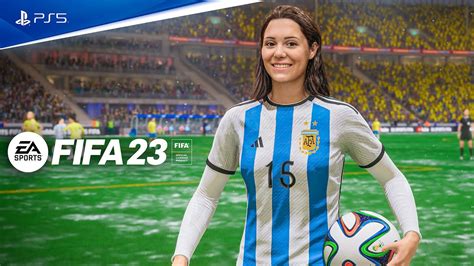 Fifa 23 Argentina Vs Brasil Womens Cup Ps5™ Gameplay 4k60fps Youtube