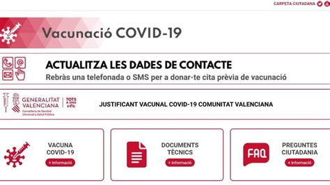 Pasaporte covid Comunidad Valenciana Cómo solicitarlo