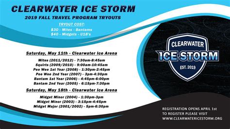 Welcome | Clearwater Ice Storm 2019 Fall Travel Program Tryouts ...