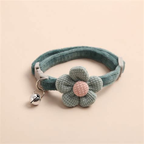 Cute Cat Collars with a Flower Collar for kittens Puppies an - Inspire ...