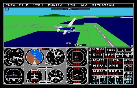 Flight Simulator 2 Atari St 100 The King Of Grabs