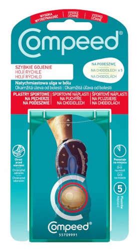 Compeed Plastry Sportowe Na Pęcherze Na Podeszwie X 5 Sztuk Cena