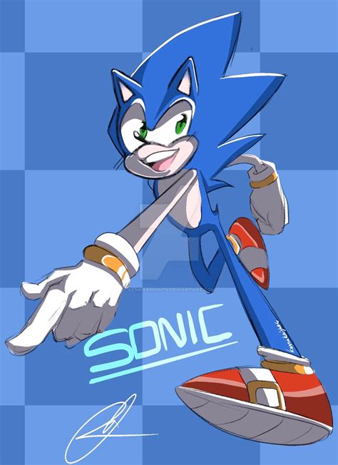 Sonic By Kennaknight6 On Deviantart