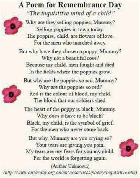 Rememberance poem | Remembrance day activities, Remembrance day ...