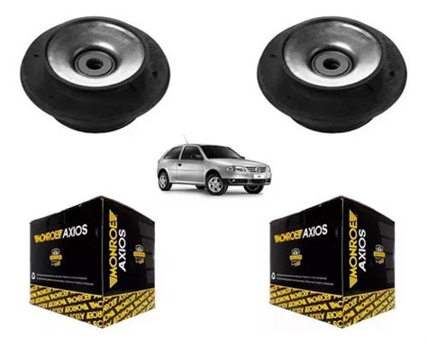 Kit X Cazoletas Delanteras Vw Gol Power C Rodamiento Axios