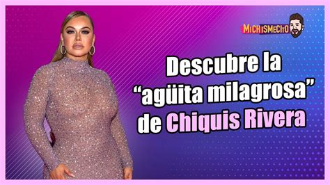 ¿cómo Logró Disminuir La Cintura Chiquis Rivera Michismecito Youtube