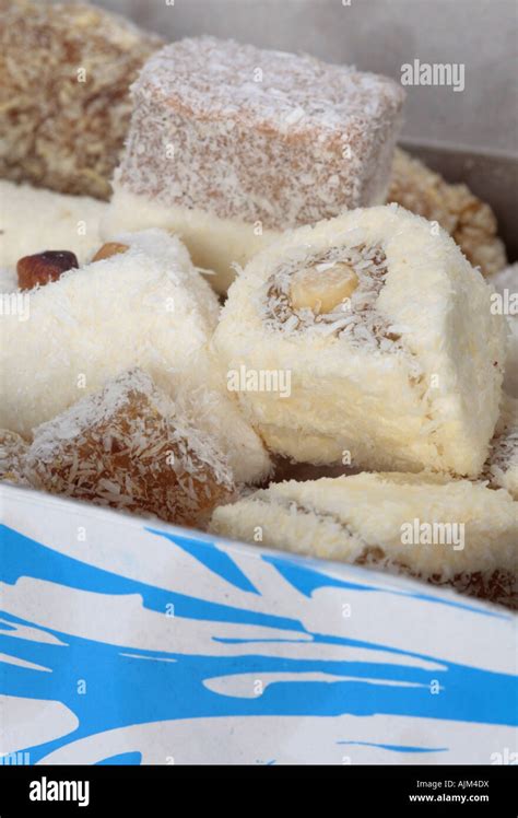 Turkish Delight Lokum Stock Photo Alamy