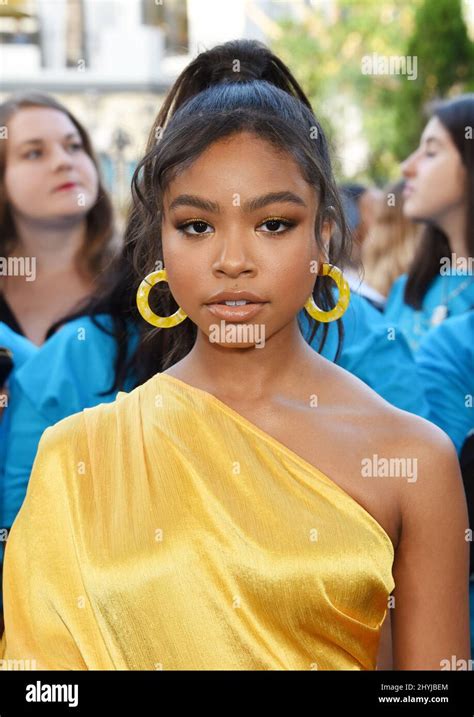 Navia Robinson Attending The Sun Is Also A Star World Premiere In Los