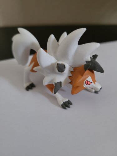 Lycanroc Dusk Form Pokemon Style Figure Takara Tomy Arts 2017 Japan