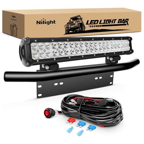 Amazon Nilight Inch W Led Light Bar Spot Flood Combo Driving