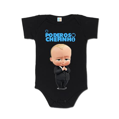 Body O Poderoso Chefinho - Body para bebê O Poderoso Chefinho personalizado | Elo7
