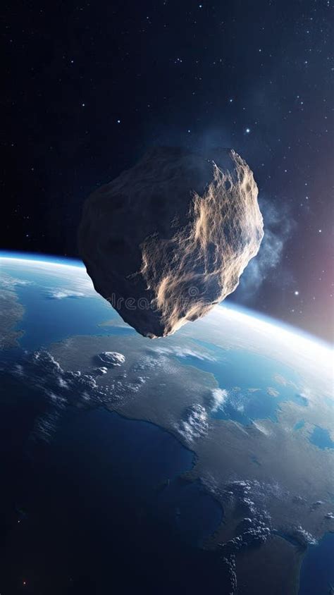 Big And Small Asteroids Near Planet Earth Potentially Hazardous