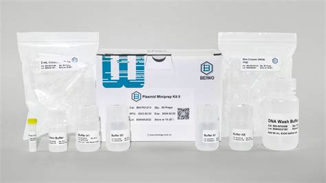 Column Based 12ml Coli Plasmid DNA Extraction Kit Plasmid Miniprep Kit