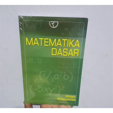 Jual Matematika Dasar Afidah Khairunnisa Buku Asli Hvs Shopee Indonesia