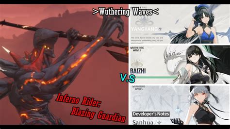 Defeating Inferno Rider Blazing Guardian BOSS FIGHT Wuthering