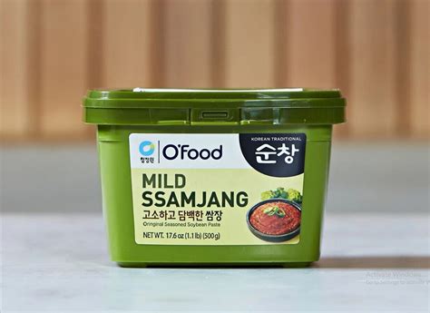 Chung Juang One Korean Ssamjang Mild Original Seasoned Soybean Paste