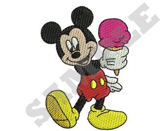 Magical Mickey Mouse Machine Embroidery Design Oh Boy Etsy