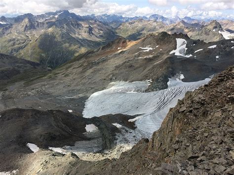 Auf Dem Gipfel Blick Zum Vadret Vallorgia Fotos Hikr Org