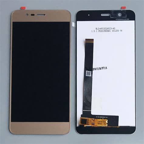 Gold LCD Display Glass Touch Screen Digitizer Assembly For Asus Zenfone