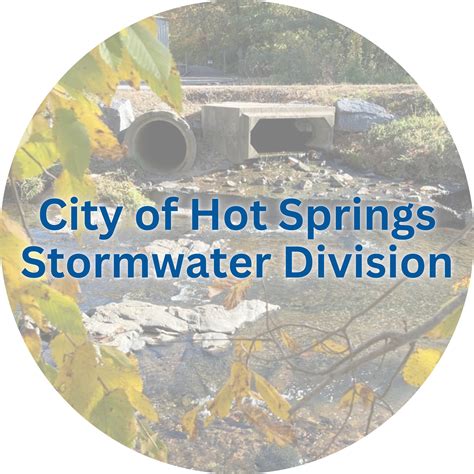 City of Hot Springs Stormwater Division | Hot Springs AR