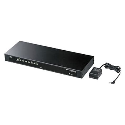 サンワサプライ Ps2・usb両対応パソコン自動切替器81 Sw Kvm8up 1個 アスクル