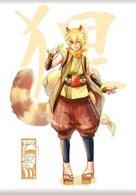 Nagisa Youkai Tanuki | Desain karakter, Seni karakter, Desain karakter ...