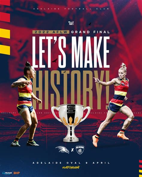 Aflw Grand Final Adelaide V Melbourne Adelaide Oval 9 Apr 2022