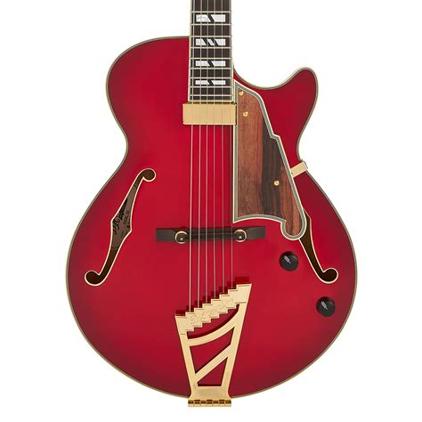 D Angelico Excel SS Soho Dark Cherry Burst E Gitarre