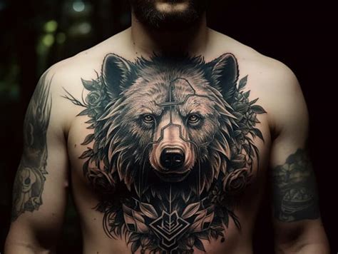 Strength in Ink: The Powerful Meaning of Bear Tattoos