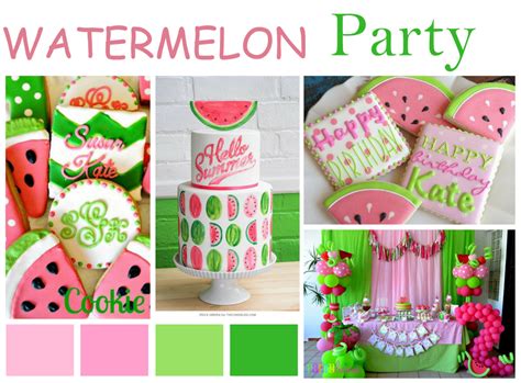 Southern Blue Celebrations: WATERMELON PARTIES