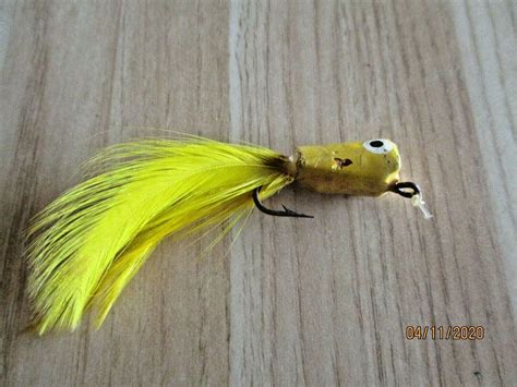 Vintage Beautiful Deer Hair Popper Lure Fly Rod Size Unique Lure Worth A Look Ebay