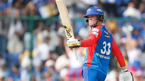 Dc Vs Mi Ipl Jake Fraser Mcgurk Equals His Record Of Fastest